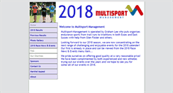 Desktop Screenshot of multisport-management.co.uk