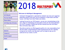 Tablet Screenshot of multisport-management.co.uk